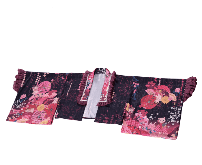 ロリータファッション 【和風ロリータ】和柄ハイカラデザイン羽織