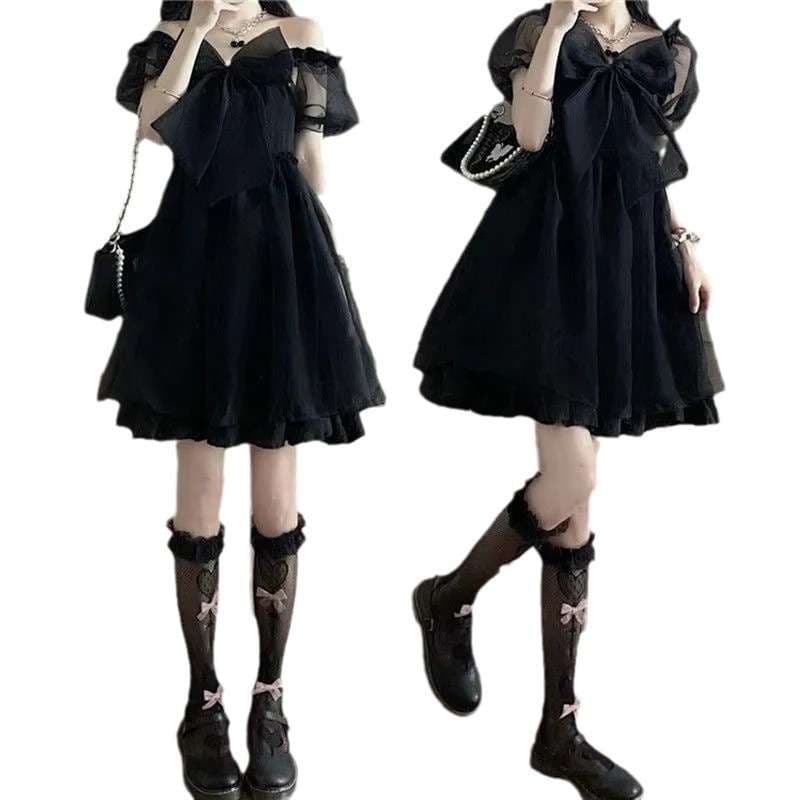 ロリータファッション 【クラシカルロリータ】妖精のような純白ドレス