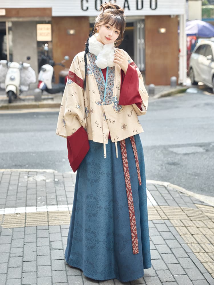 ロリータファッション 【和風ロリータ】古都の和装ロリータ着物衣装