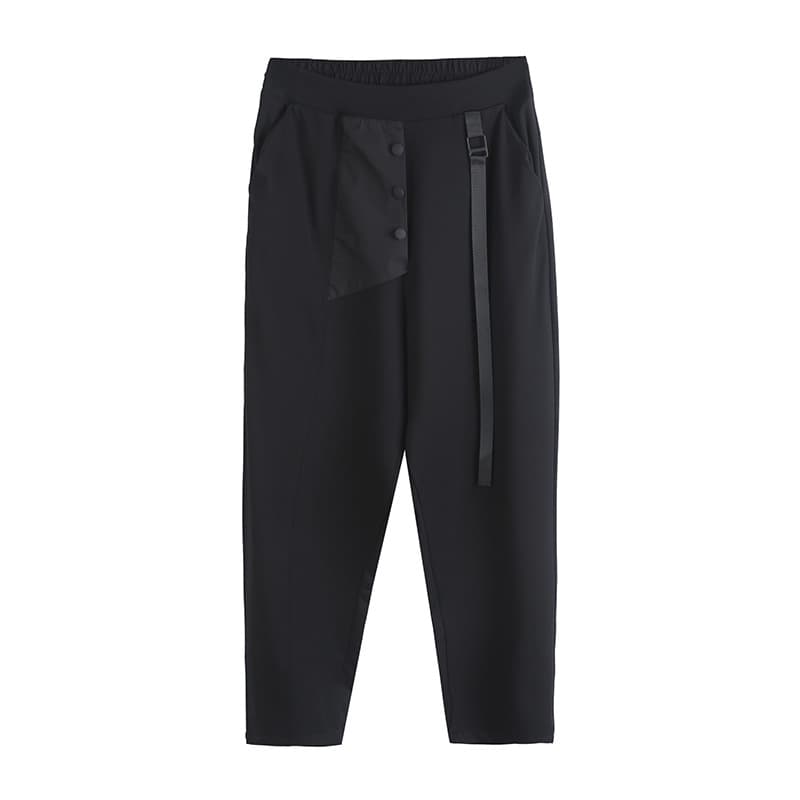 ロリータファッション 冒険家ベルト付きワイドパンツ