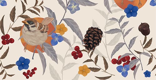 ロリータファッション 【和風ロリータ】蝶舞う着物袴風ロリータ衣装