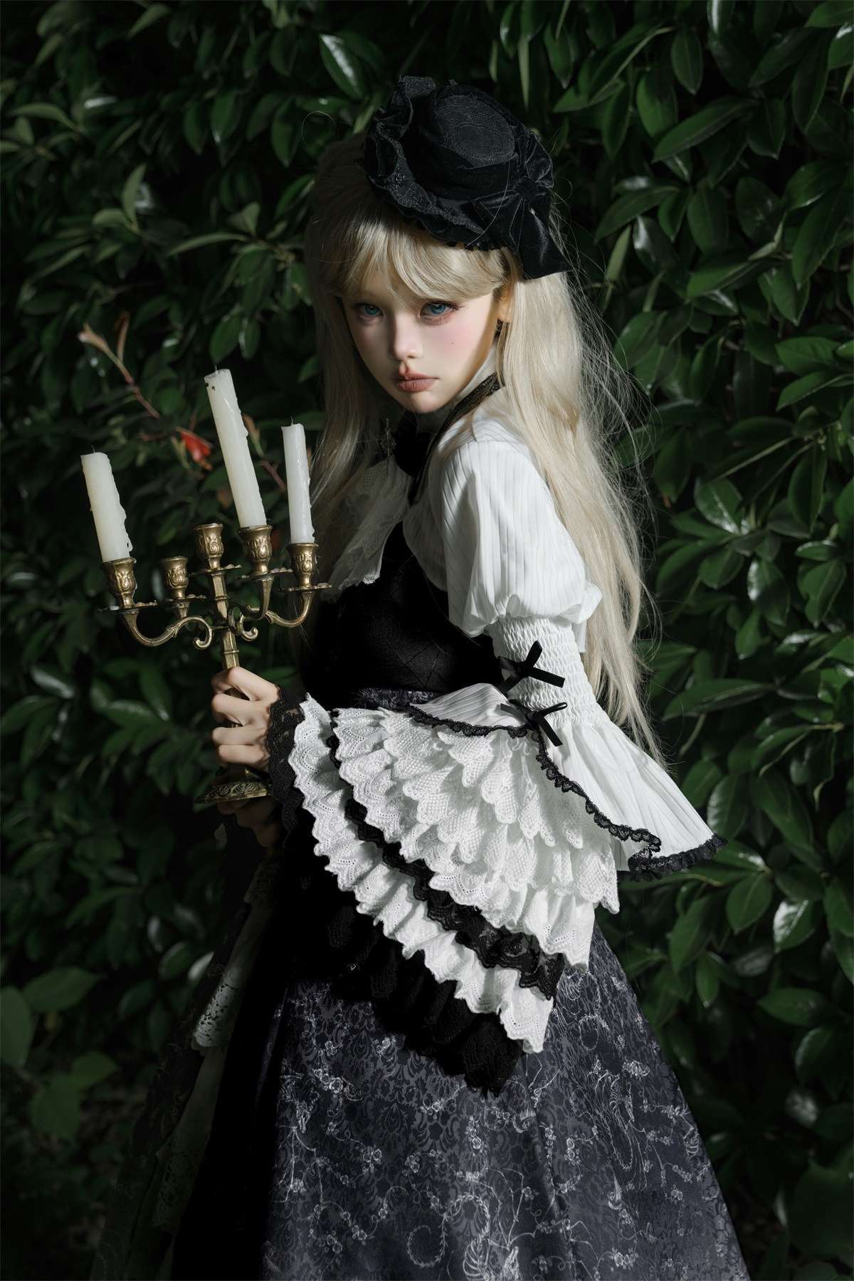 ロリータファッション 【クラシカルロリータ】優雅な貴婦人風ドレスセット