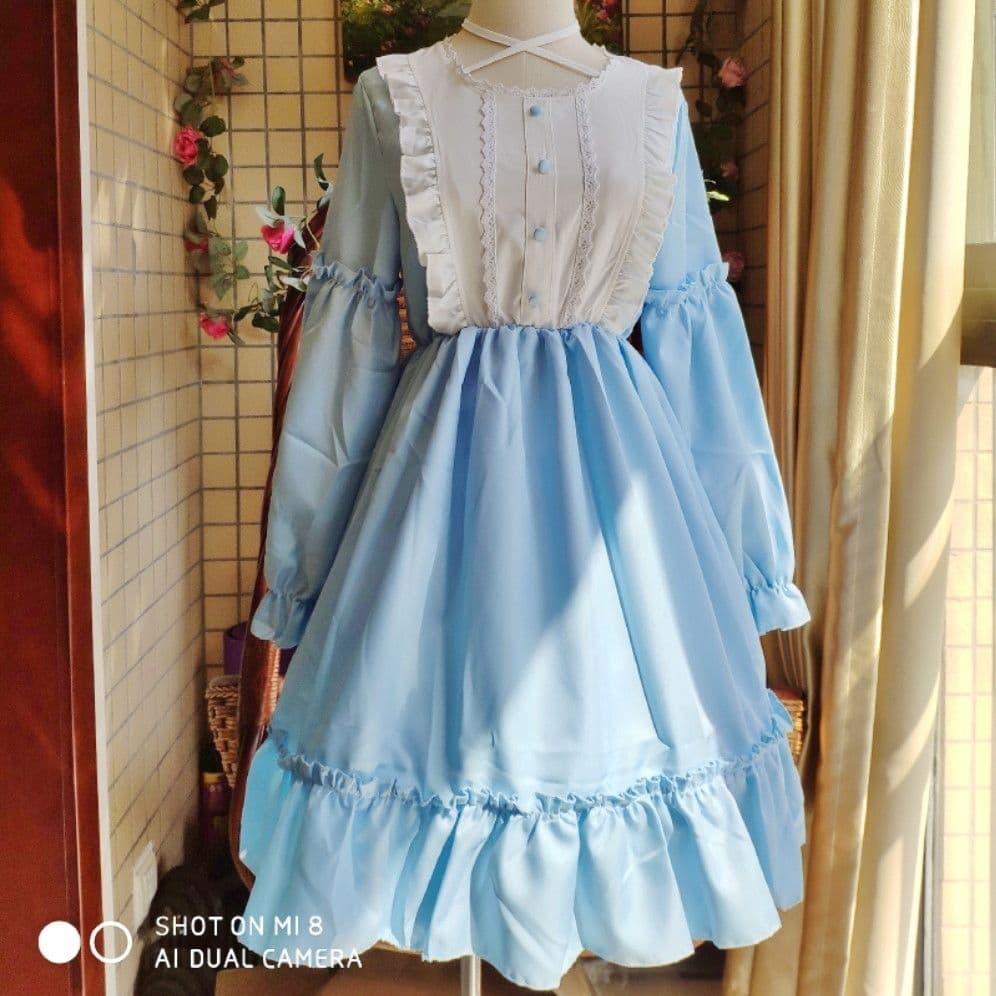 ロリータファッション【甘ロリータ】ロリータアリスワンピース