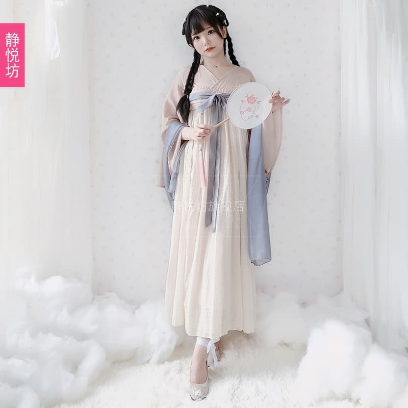 【中華ロリータ】古代風ロングスカートドレスワンピース