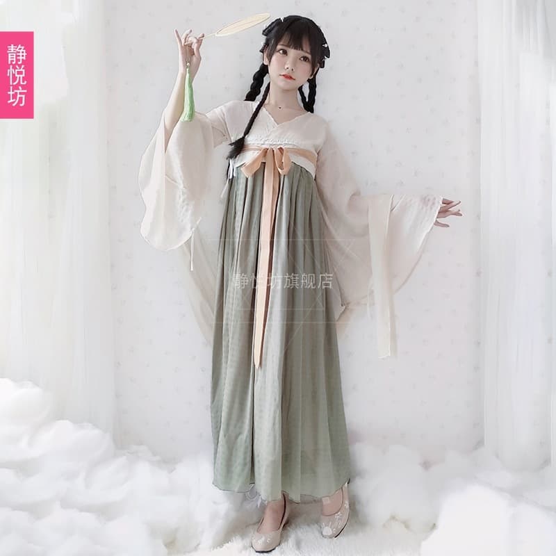 【中華ロリータ】古代風ロングスカートドレスワンピース