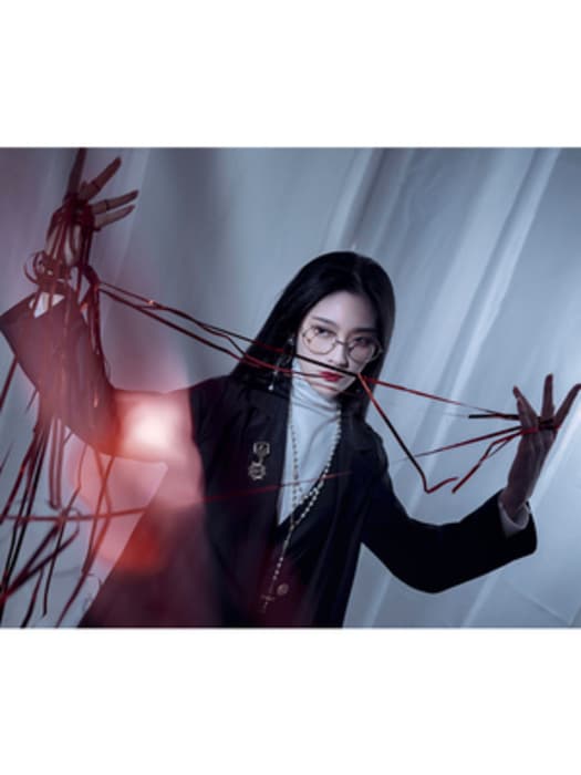 ロリータファッション 【ゴスロリ】シスター風ロリータドレス