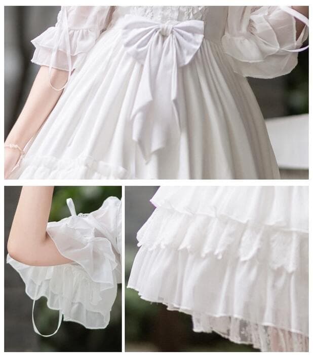 ロリータファッション 【クラシカルロリータ】花嫁ウエディング・クラシカルロリータドレス