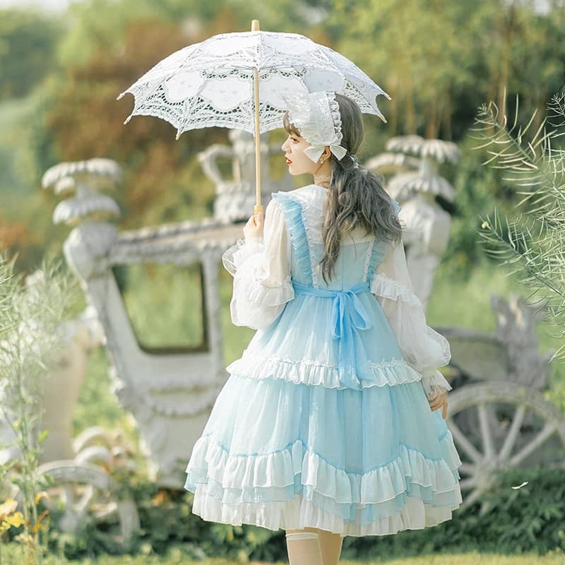 【甘ロリータ】スウィートレースのアリスドレス