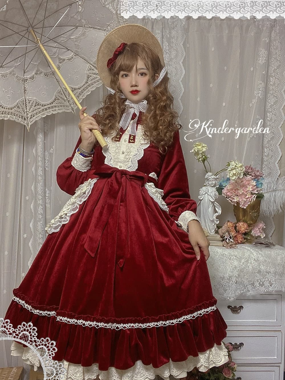 ロリータファッション 【クラシカルロリータ】英国風お姫様ドレス