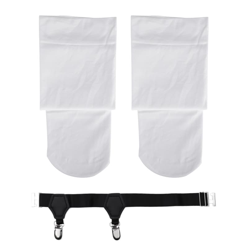 【】ロリータガーターベルト カーフソックス レッグリング付き