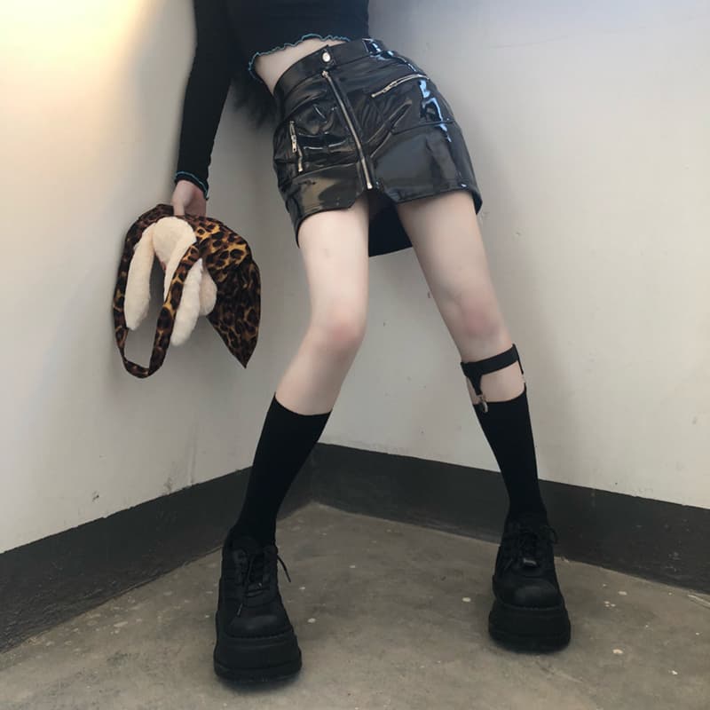 【】ロリータガーターベルト カーフソックス レッグリング付き