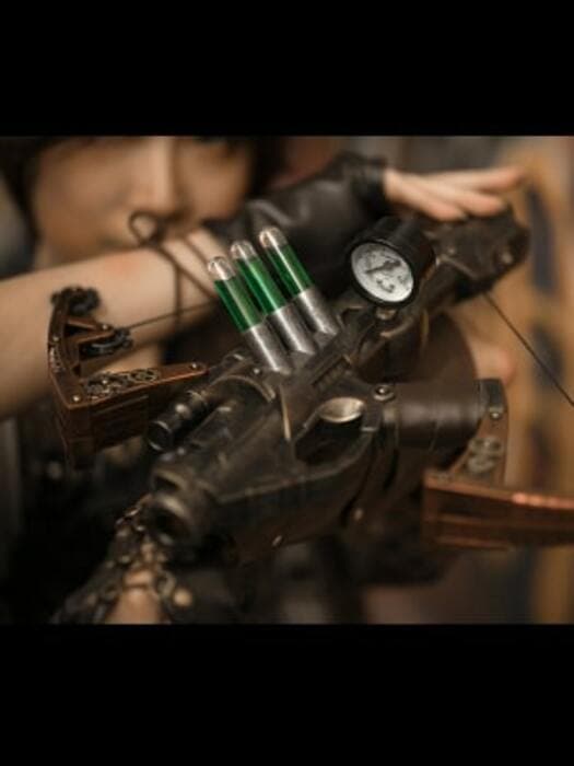 ロリータファッション 【スチームパンク】銃型アームカバ―
