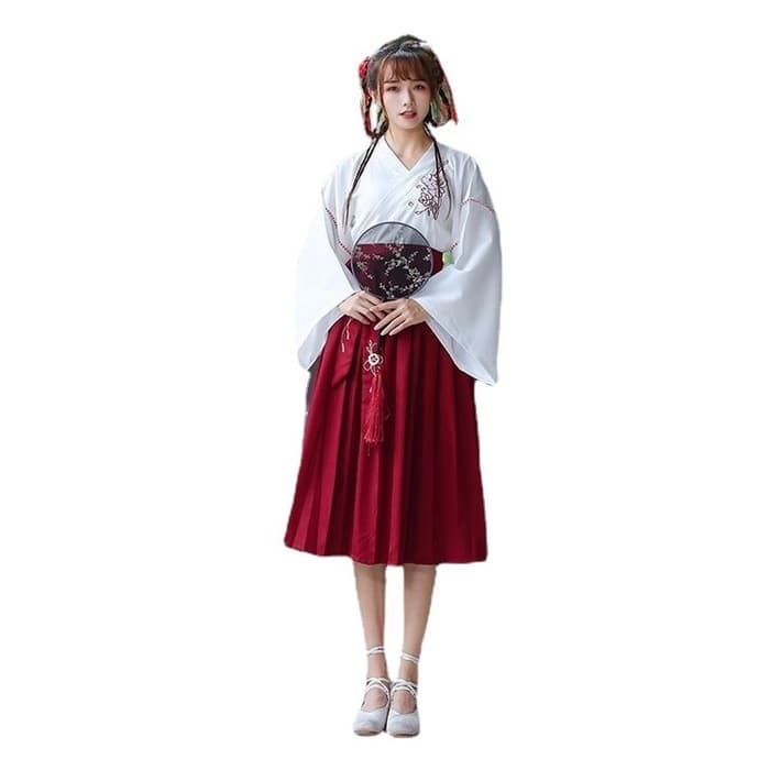 ロリータファッション 【中華ロリータ】学生風セットアップ ショート丈セット