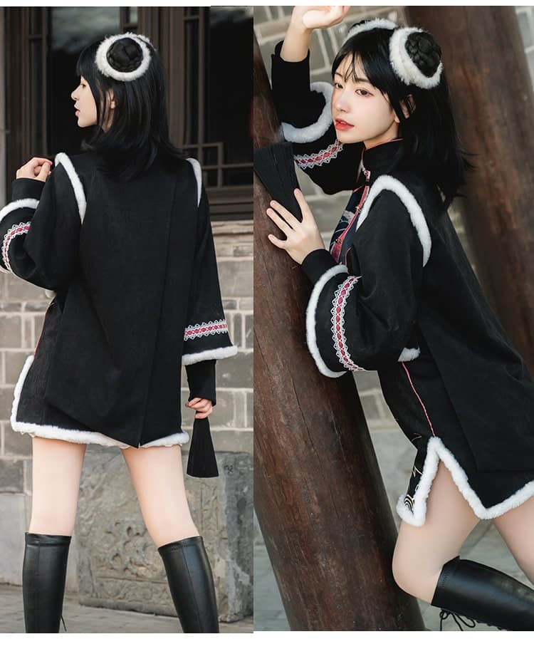 【中華ロリータ】チャイニーズスタイル旧正月風ロースカートドレス