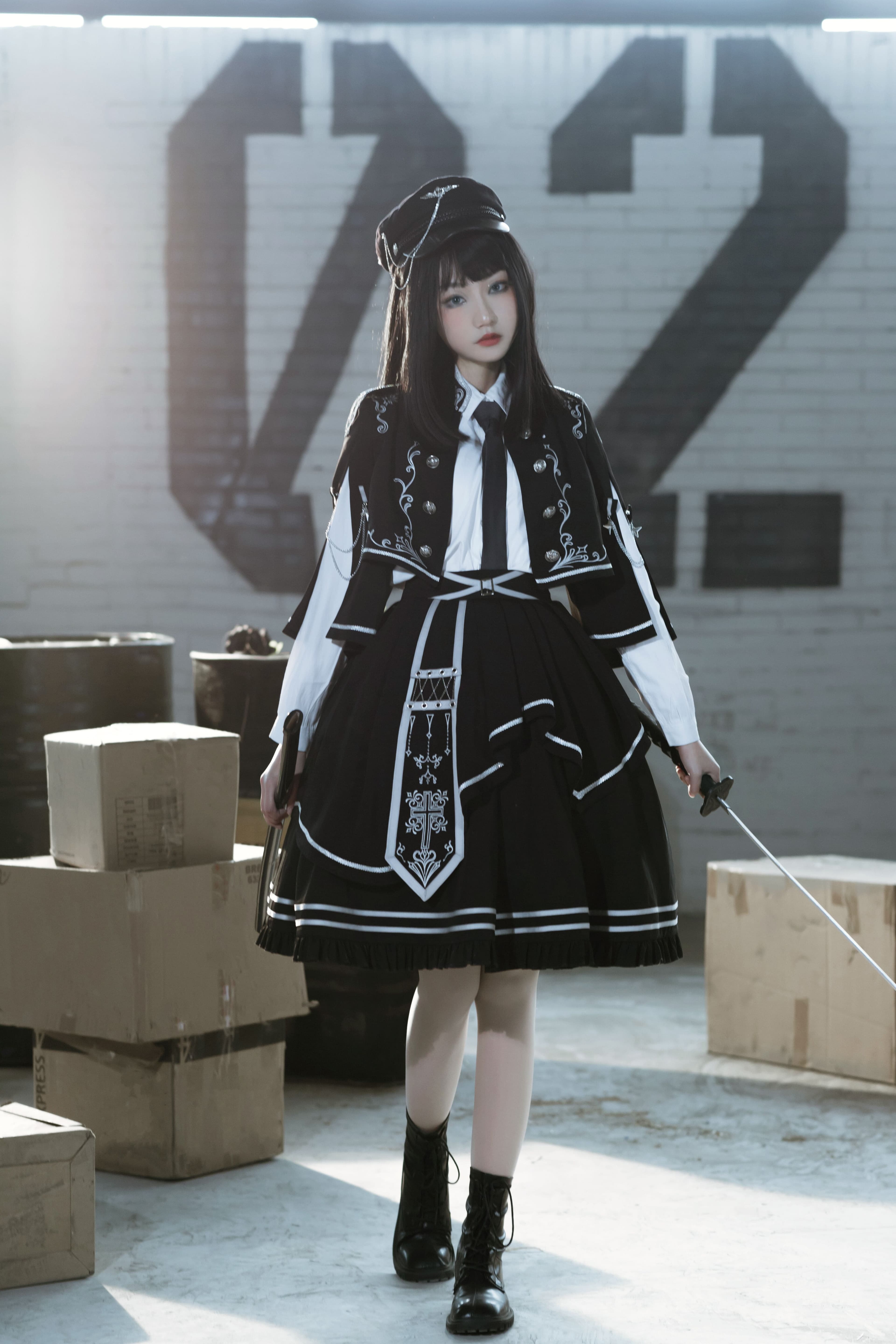 【軍服ロリータ】バトルドレス