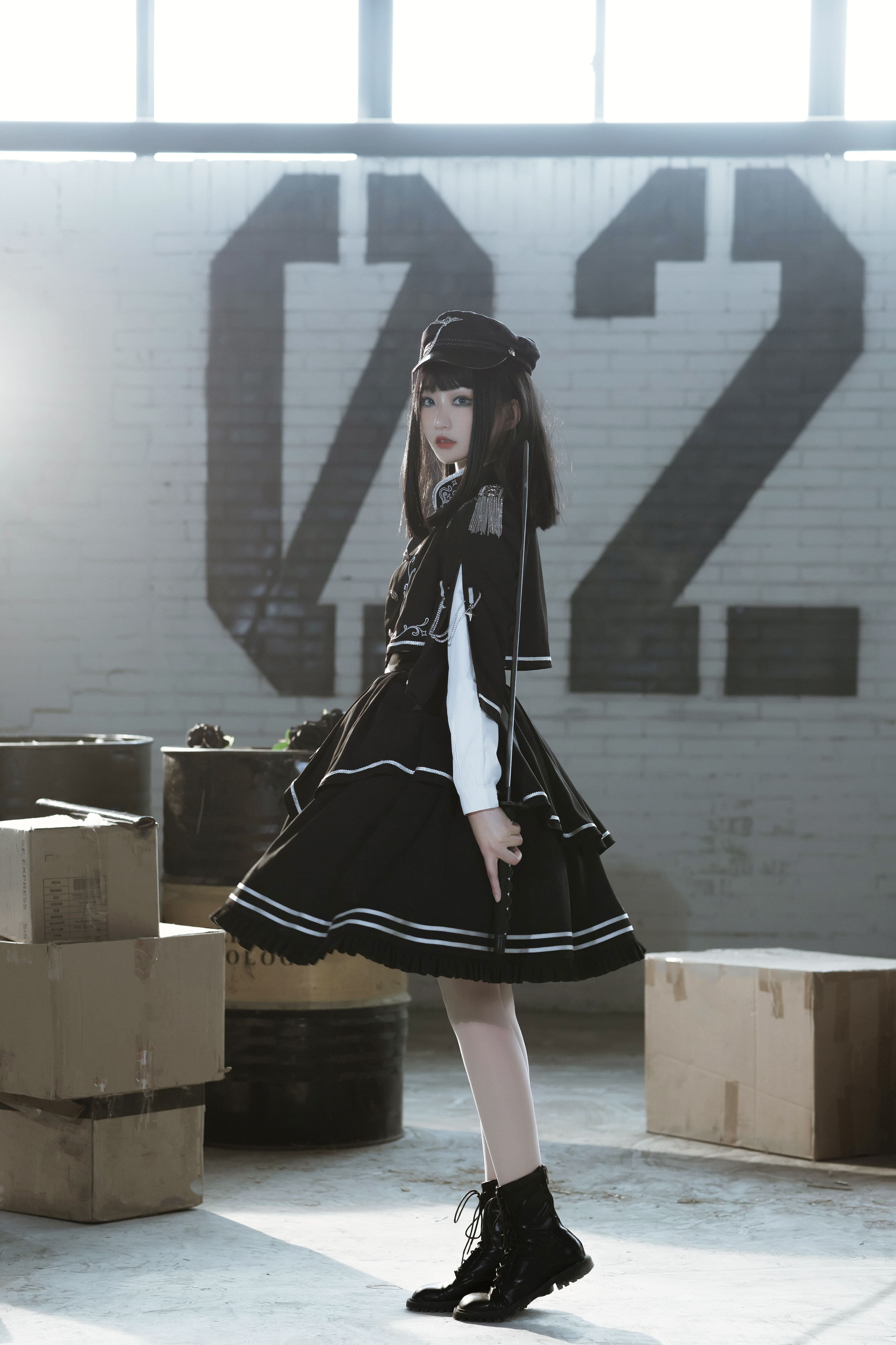 【軍服ロリータ】バトルドレス