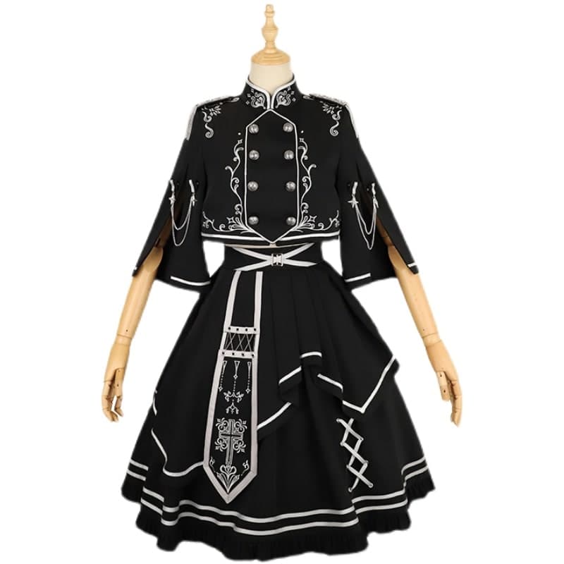 【軍服ロリータ】バトルドレス