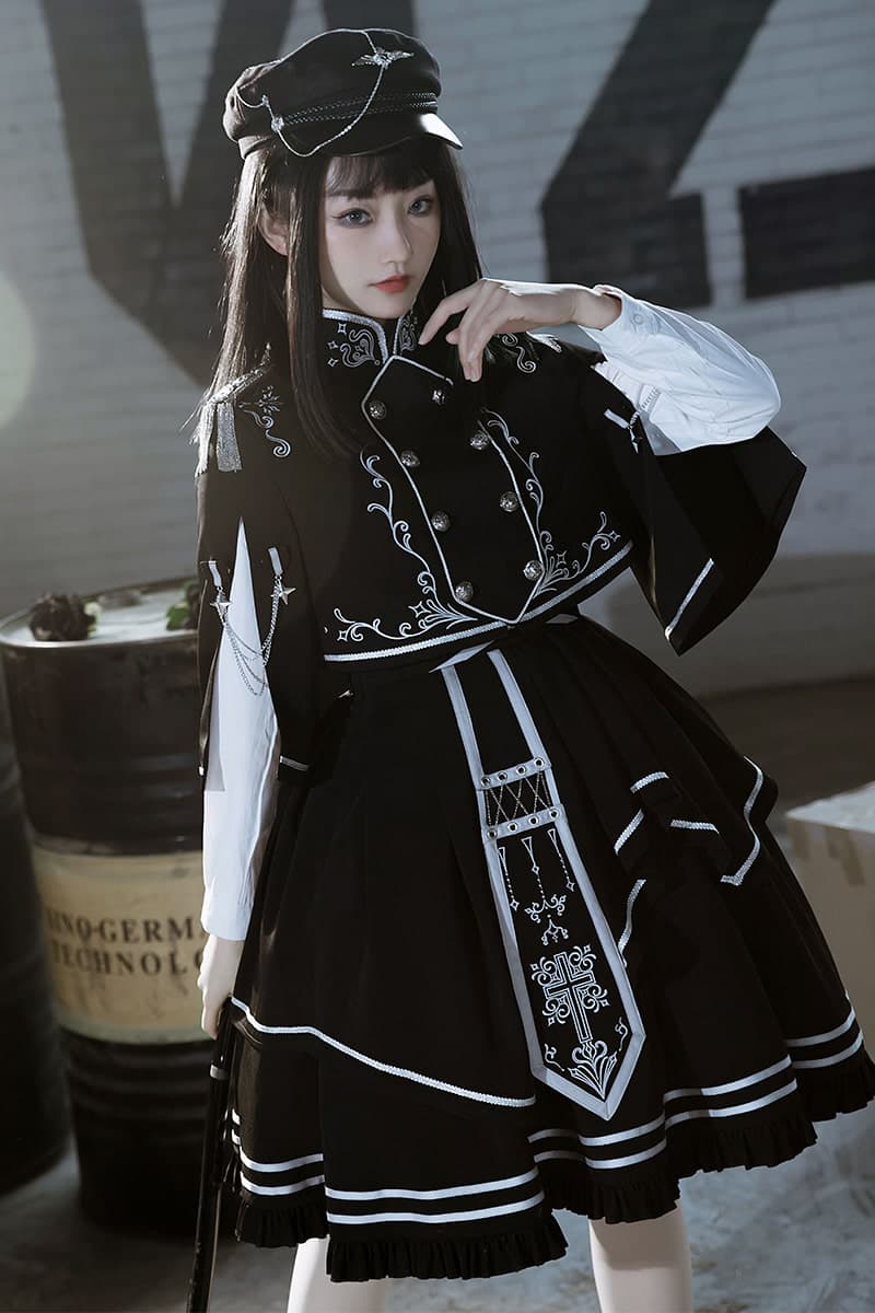 【軍服ロリータ】バトルドレス