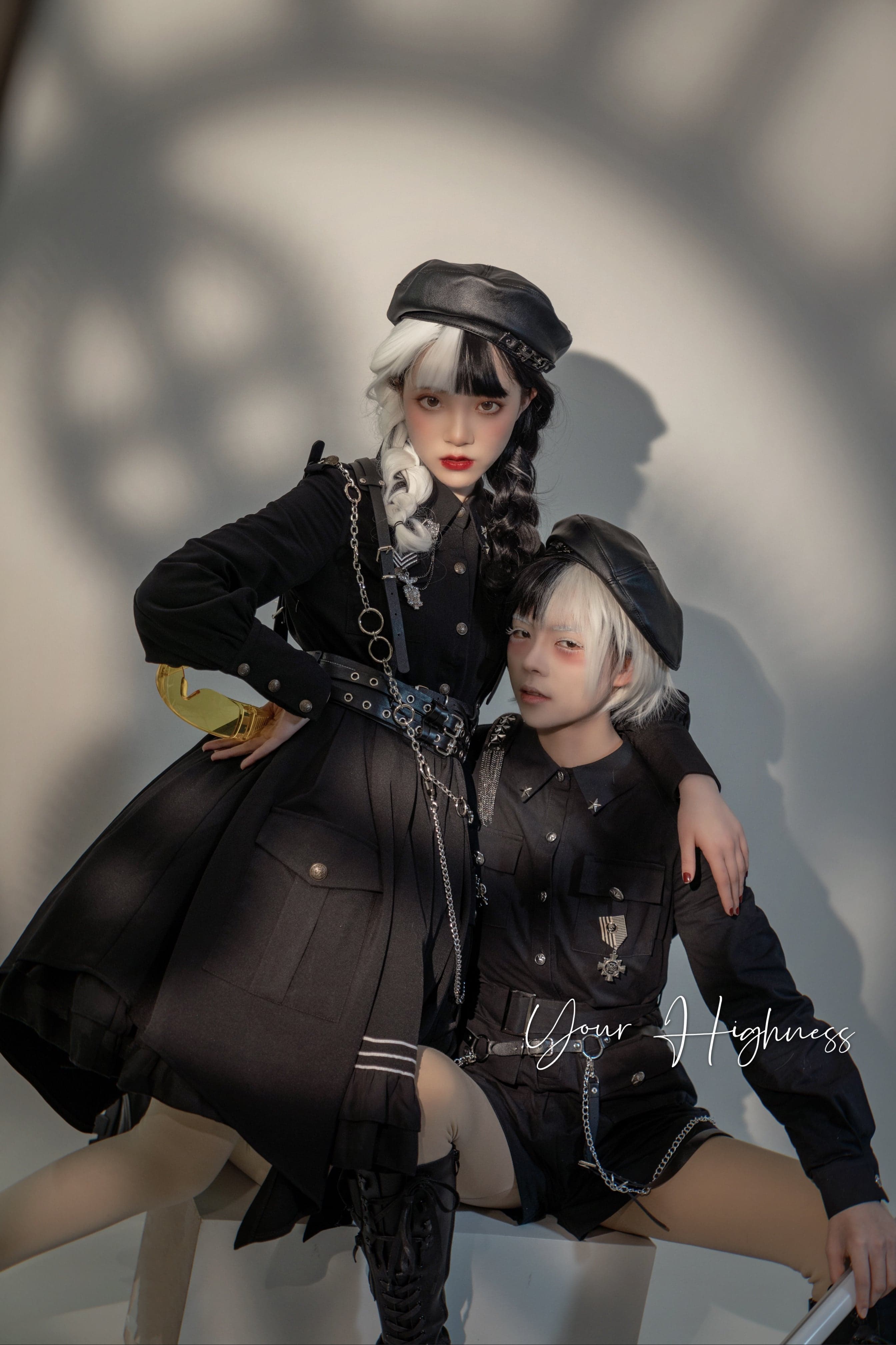 【軍服ロリータ】カップルドレス 【ゴスロリ】