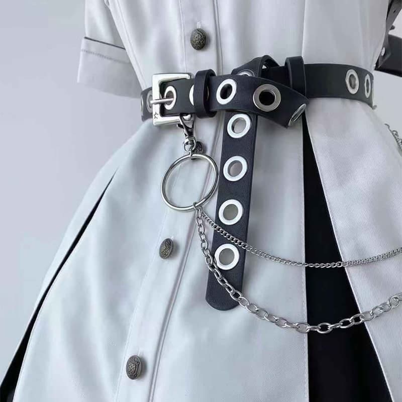 【軍服ロリータ】アーミースカートダークゴシックスタイル