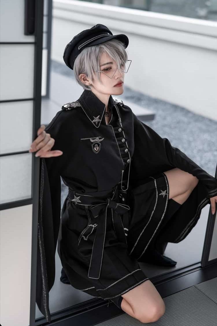 【軍服ロリータ】和洋折衷軍服