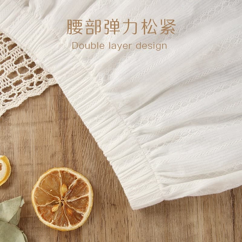 ロリータファッション【甘ロリータ】コットンインナーカボチャパンツ/ドロワーズ ロリータファッション