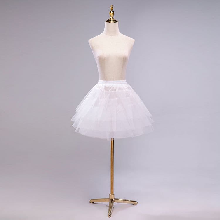 ロリータファッション【ゴスロリ】チュールパニエ