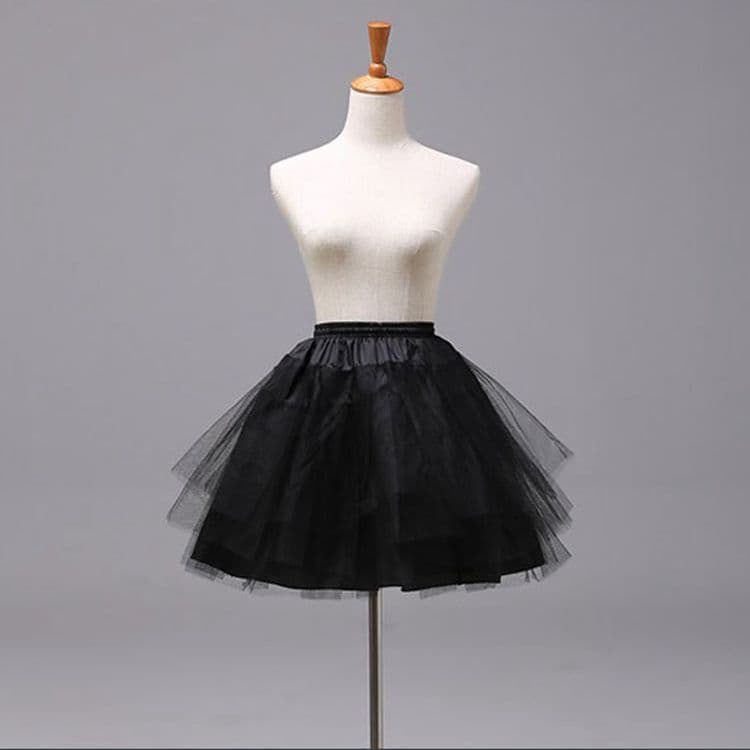 ロリータファッション【ゴスロリ】チュールパニエ