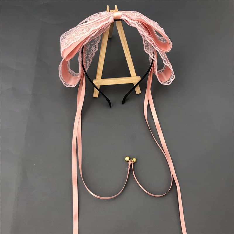 ロリータファッション【甘ロリータ】リボンベルカチューシャ/ヘッドドレス ロリータファッション