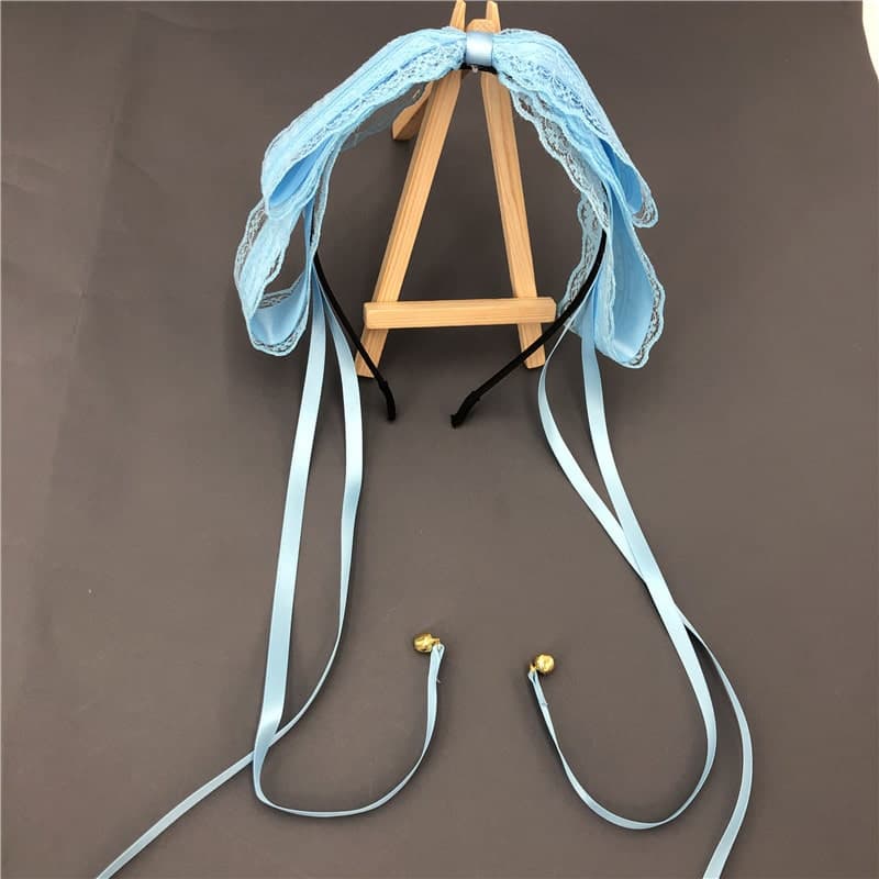 ロリータファッション【甘ロリータ】リボンベルカチューシャ/ヘッドドレス ロリータファッション