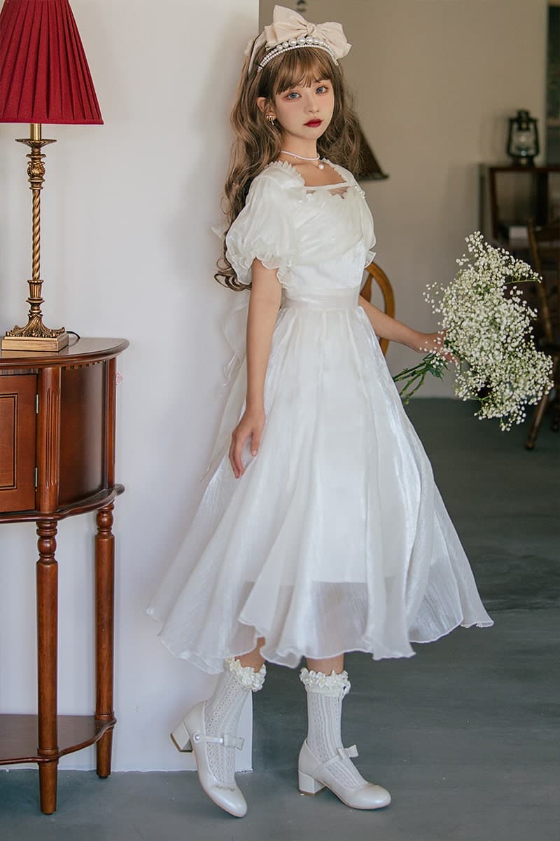 ロリータファッション【ゴスロリ】シンプルでセクシーなドレスロリータ服