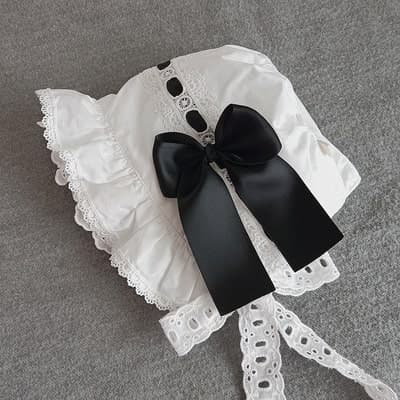 【甘ロリータ】キッズサイズロリータキャップ ロリータファッション