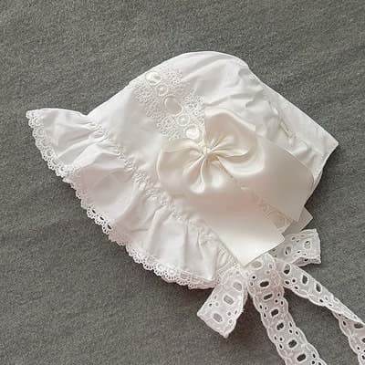 【甘ロリータ】キッズサイズロリータキャップ ロリータファッション