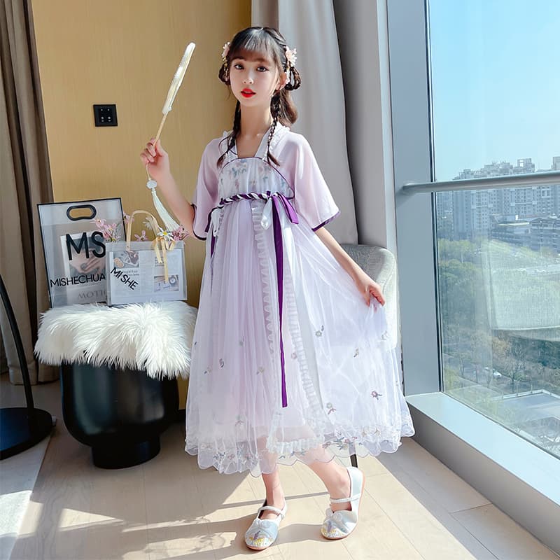 ロリータファッション【和風ロリータ】レースワンピース