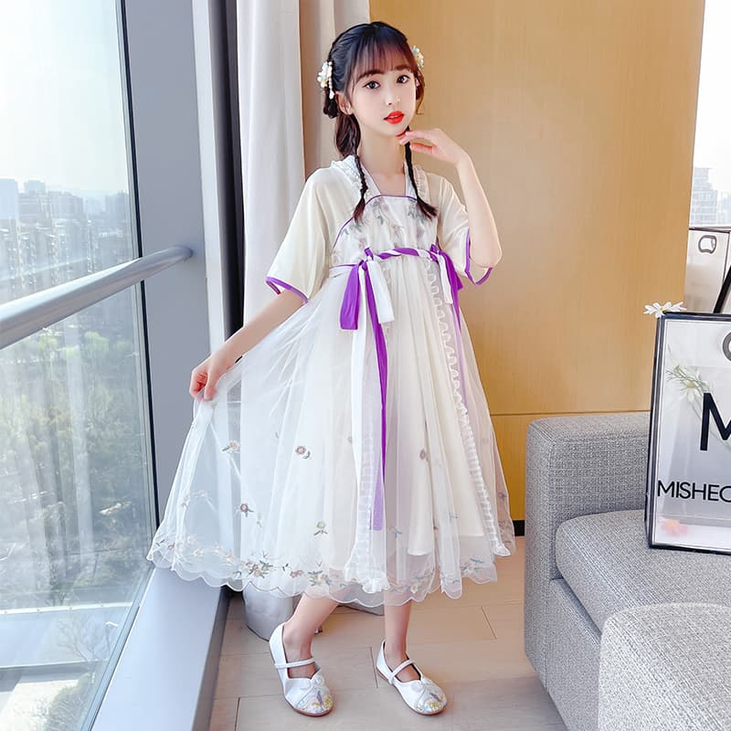 ロリータファッション【和風ロリータ】レースワンピース