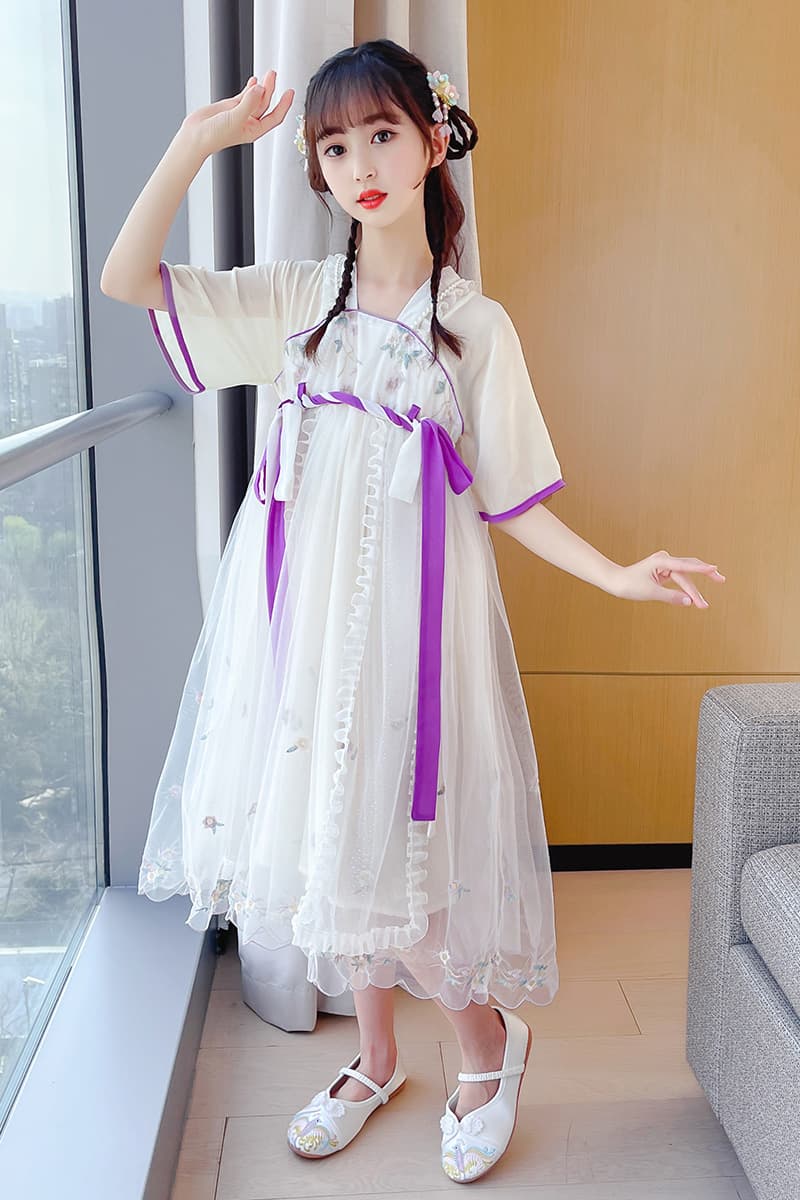 ロリータファッション【和風ロリータ】レースワンピース