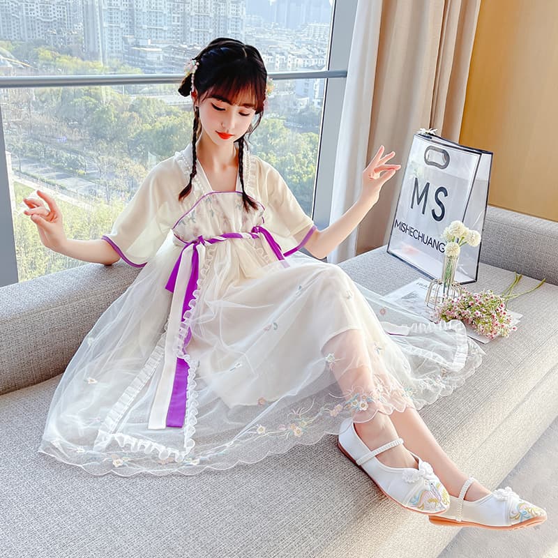 ロリータファッション【和風ロリータ】レースワンピース