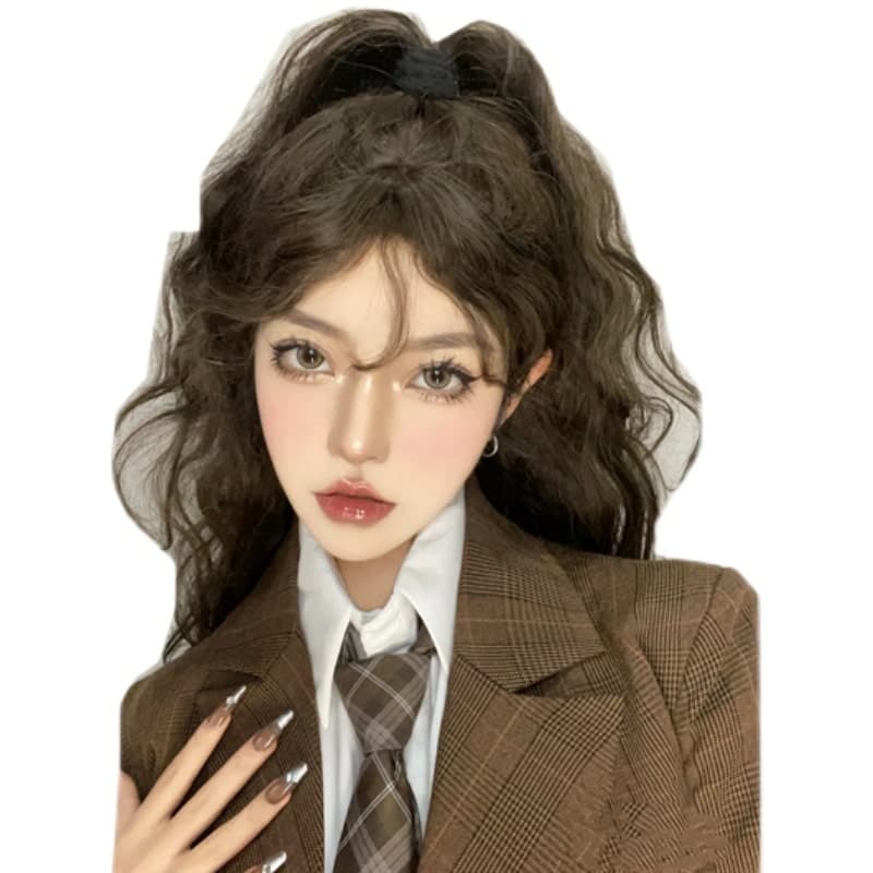 【甘ロリータ】JK風ロングヘヤスタイル ロリータファッション