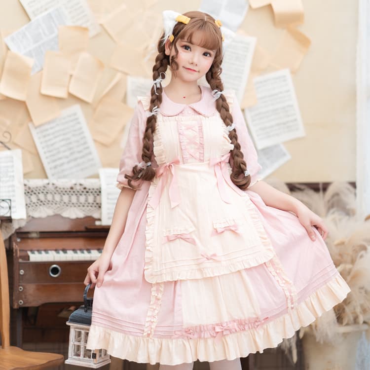 【甘ロリータ】ロリータドレススリーブ