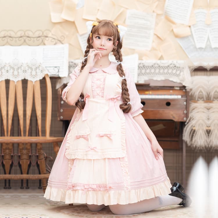 【甘ロリータ】ロリータドレススリーブ