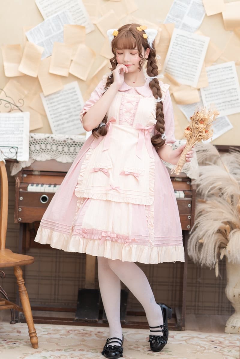 【甘ロリータ】ロリータドレススリーブ