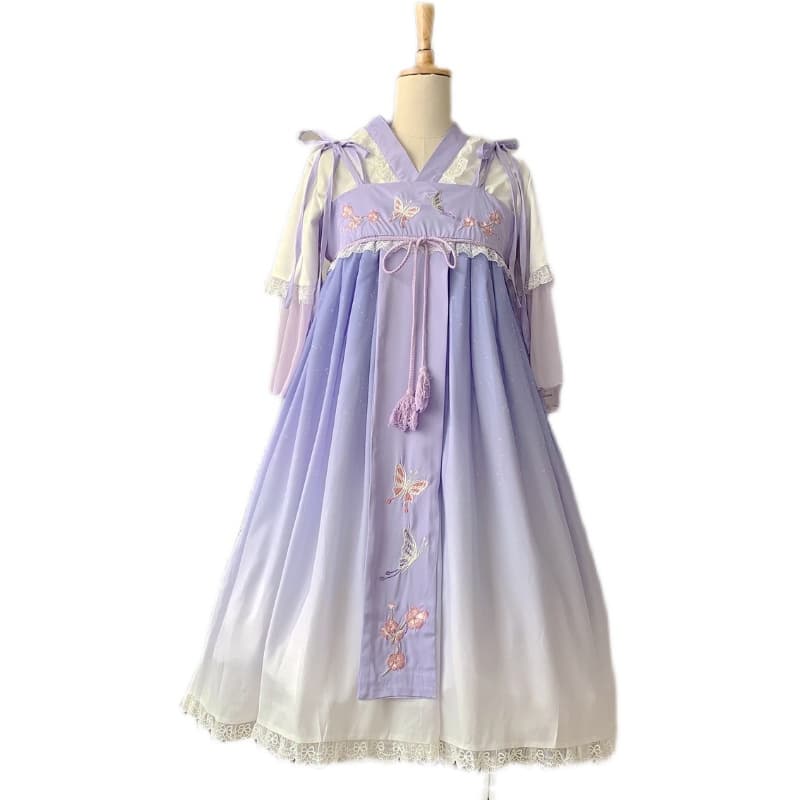 【甘ロリータ】チャイニーズエレメントロースカート