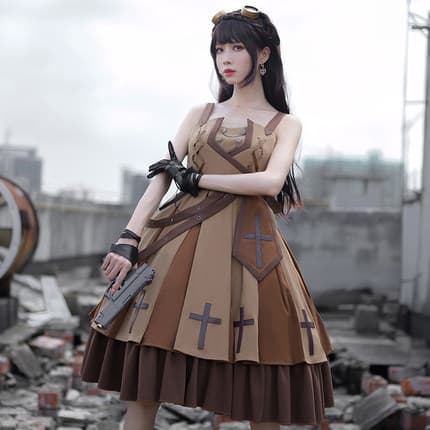 【軍服ロリータ】ミリタリースタイルロリータ