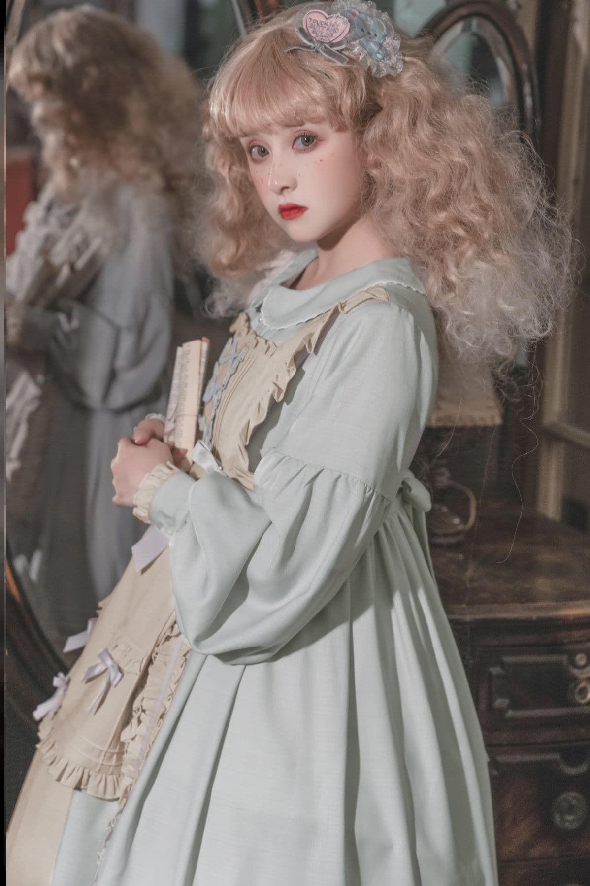 ロリータファッション 【クラシカルロリータ】ロリータパフミスロリータ