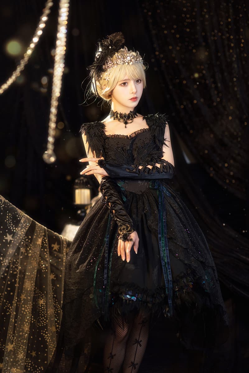 【ゴスロリ】スワンバレエ風ゴージャスロリータ