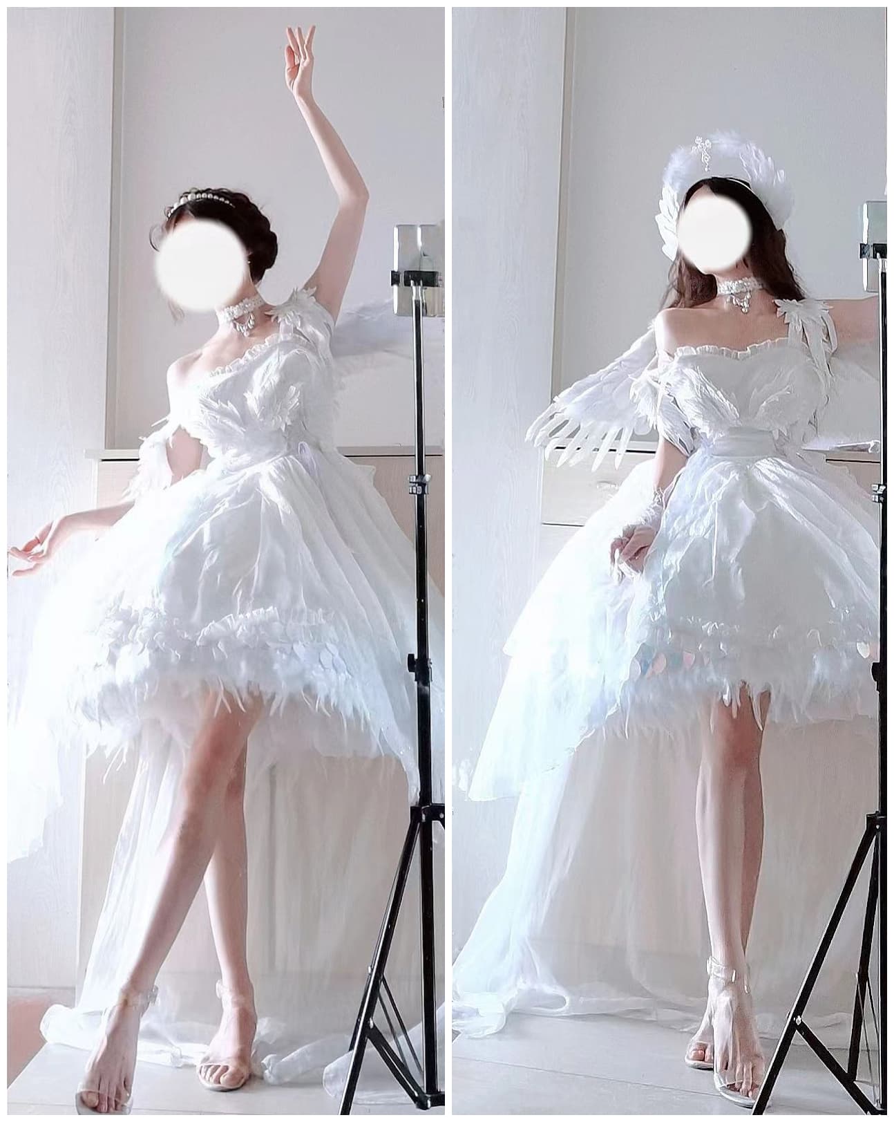 【ゴスロリ】スワンバレエ風ゴージャスロリータ