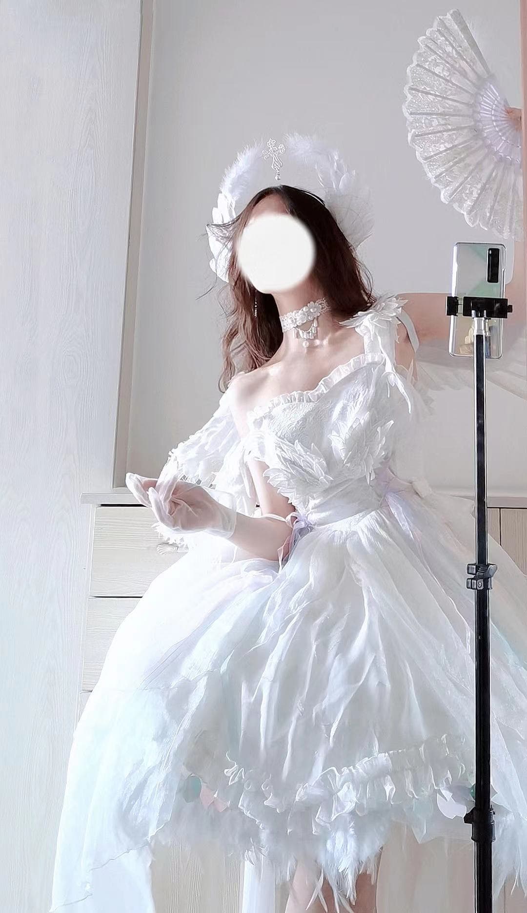 【ゴスロリ】スワンバレエ風ゴージャスロリータ