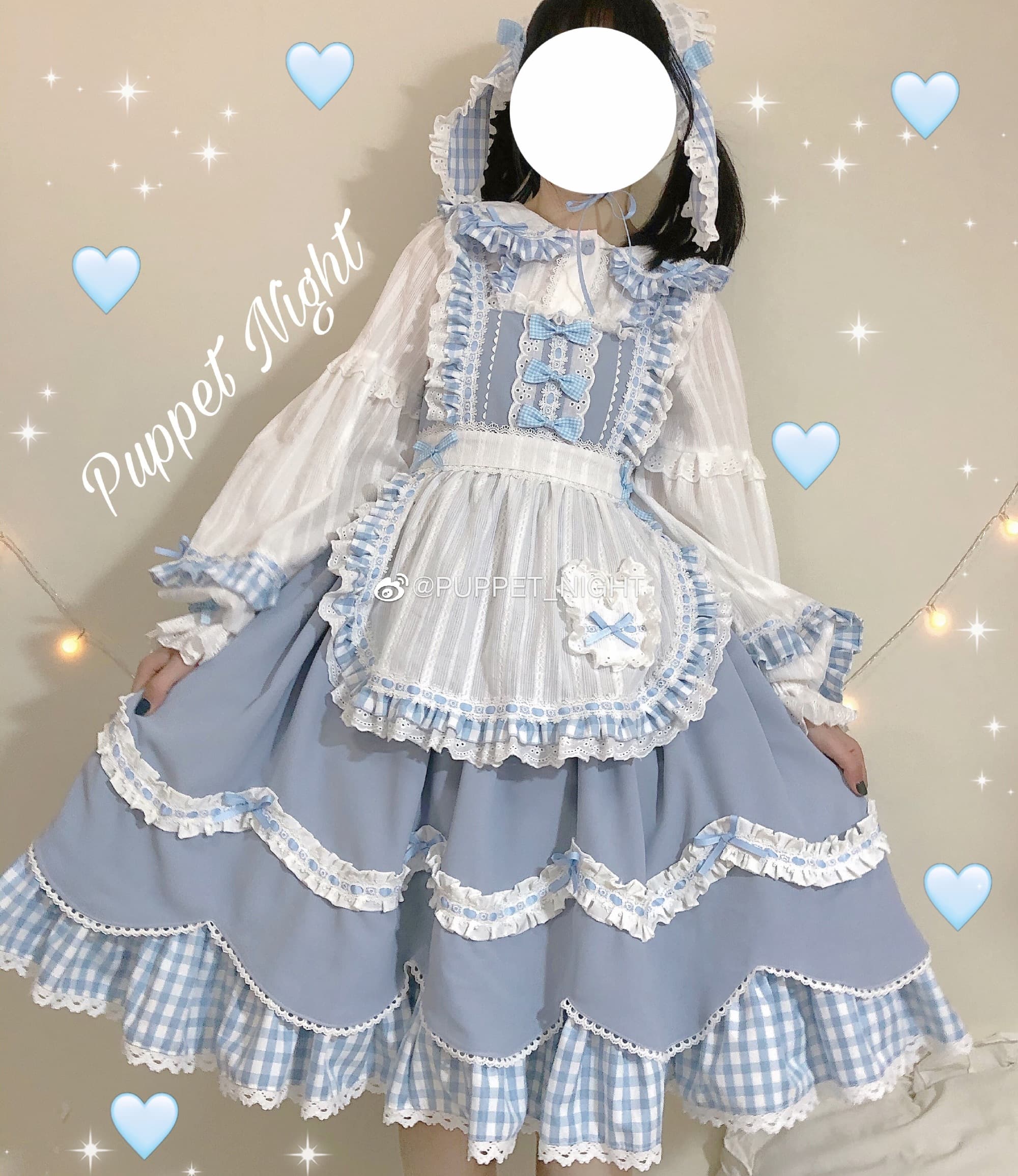 【甘ロリータ】オリジナルスポットプリンセスロリータ