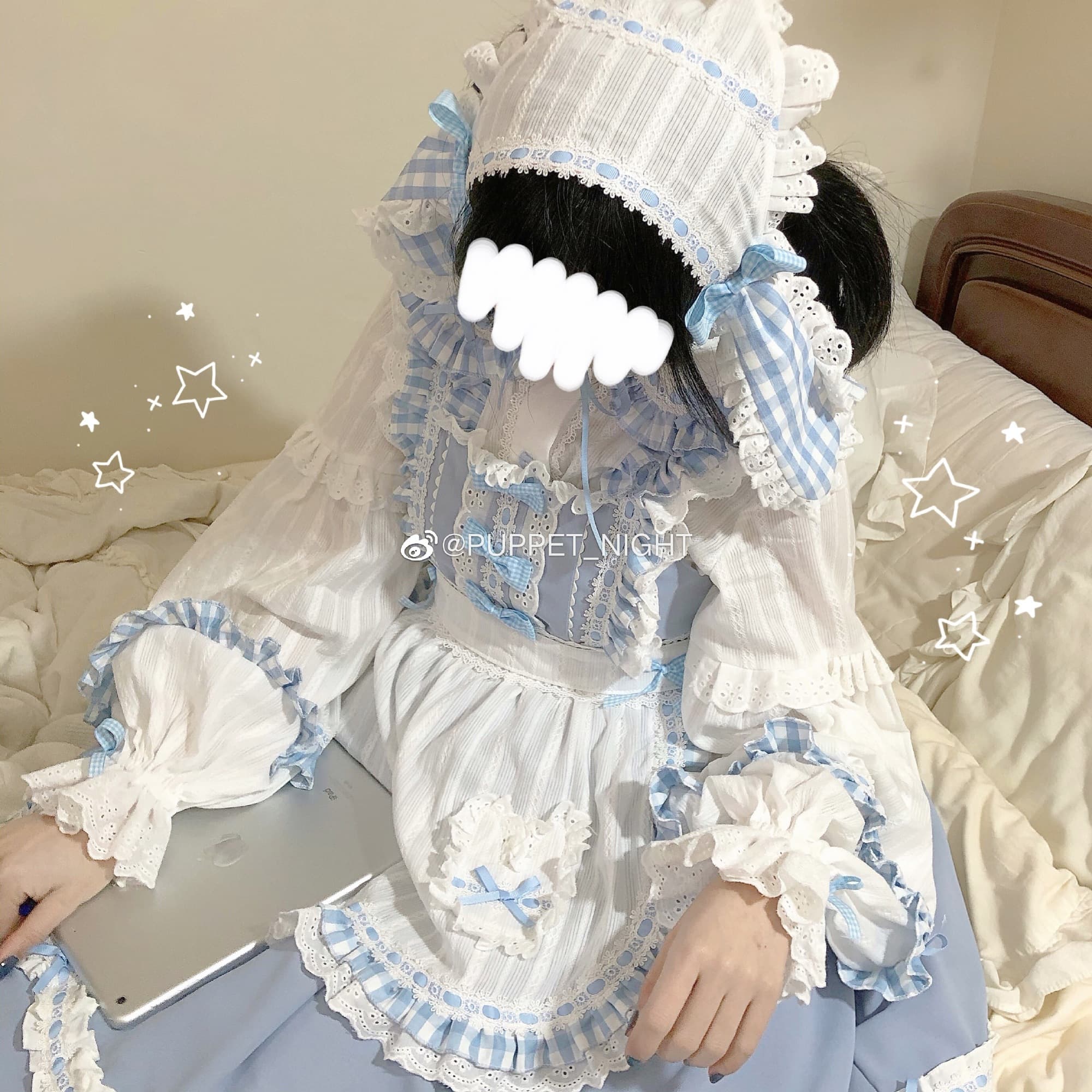 【甘ロリータ】オリジナルスポットプリンセスロリータ