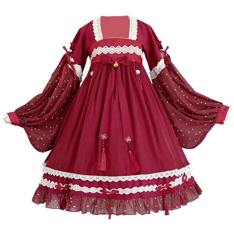 【中華ロリータ】ミルクティーキャットスイートロリータ